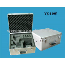 strong instrument case aluminum with custom foam insert manufacturer